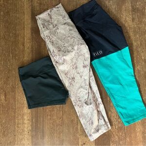 Bundle of FLEO capris and short